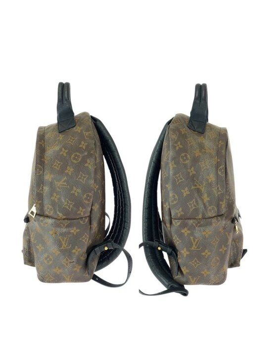 Louis Vuitton Monogram Palm Spring MM Brown Black Gold